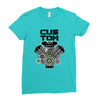 mechanic custom Ladies Fitted T-Shirt
