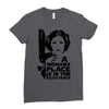 a woman's place is in the resistance Ladies Fitted T-Shirt