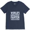 best farter V-Neck Tee