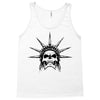 evil skull face Tank Top