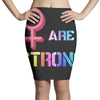 Women's March We are Strong Pencil Skirts