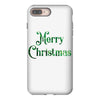 merry christmas green glitter iPhone 8 Plus