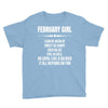 Super February Girl Youth Tee