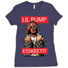 lil pump  eskeetit Ladies Fitted T-Shirt