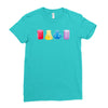 chemistry shot glasses Ladies Fitted T-Shirt