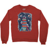 reading rocket ship Crewneck Sweatshirt
