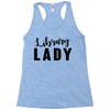 library lady Racerback Tank