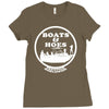 boats Ladies Fitted T-Shirt