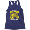 This is What a Sarcoma Cancer Survivor Looks Like Racerback Tank