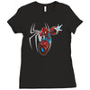 mega spidy Ladies Fitted T-Shirt