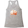 i give zero fox Racerback Tank