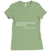 everything not saved will be lost t shirt Ladies Fitted T-Shirt