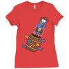 pop up knuckles1 Ladies Fitted T-Shirt