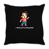 you're pretty great Throw Pillow