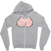 dick head Zipper Hoodie