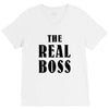 The Boss - The Real Boss V-Neck Tee