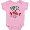 Daddy Hiking Buddy Mountains Baby Bodysuit