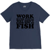 work is for people V-Neck Tee