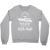 i get awesome husband Crewneck Sweatshirt