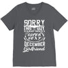 This Guy Is Taken By A Super Sexy December Girlfriend V-Neck Tee