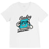 reading is awesome V-Neck Tee