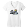 working day Women's V-Neck T-Shirt
