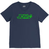 black funny glow in dark glowing V-Neck Tee