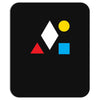 clean bandit shapes geometric Mousepad