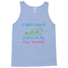 marching band i dont care if sparkly unicorns Tank Top
