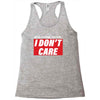 Breaking News i Don't Care Racerback Tank