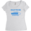 dad to be funny Women's Triblend Scoop T-shirt