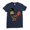 Pubg Military Chicken T-Shirt Ladies Fitted T-Shirt