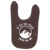 if it's too steep you're too old Baby Bibs