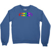 unicorns,i want to believe,fantasy,mythical,unicorns Crewneck Sweatshirt