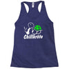 chillkrote smoke weed punk gras Racerback Tank