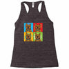 pop art Racerback Tank