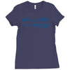without me, its just aweso Ladies Fitted T-Shirt