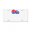 born bad License Plate