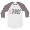 be confident 3/4 Sleeve Shirt