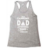 i'm a camping dad Racerback Tank