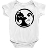 yinyang cats Baby Bodysuit