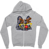 reindeer winter 2018 Zipper Hoodie