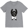 Black Bear Metal V-Neck Tee