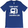 personalised your name caravan club funny gift T-Shirt