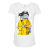 breaking bad lego parody Maternity Scoop Neck T-shirt