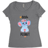 Little Peanut Women's Triblend Scoop T-shirt