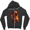 the fastest space ship Zipper Hoodie