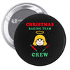 christmas baking team crew angel Pin-back button