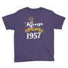 kings are born in 1957 Youth Tee