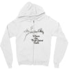 where the side quest ends Zipper Hoodie